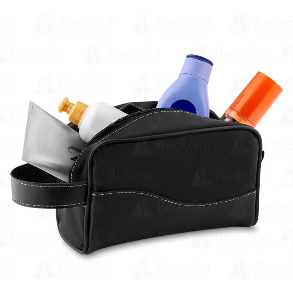 Necessaire Personalizada em Couro Sintético Necessaire Personalizada em Couro Sintético